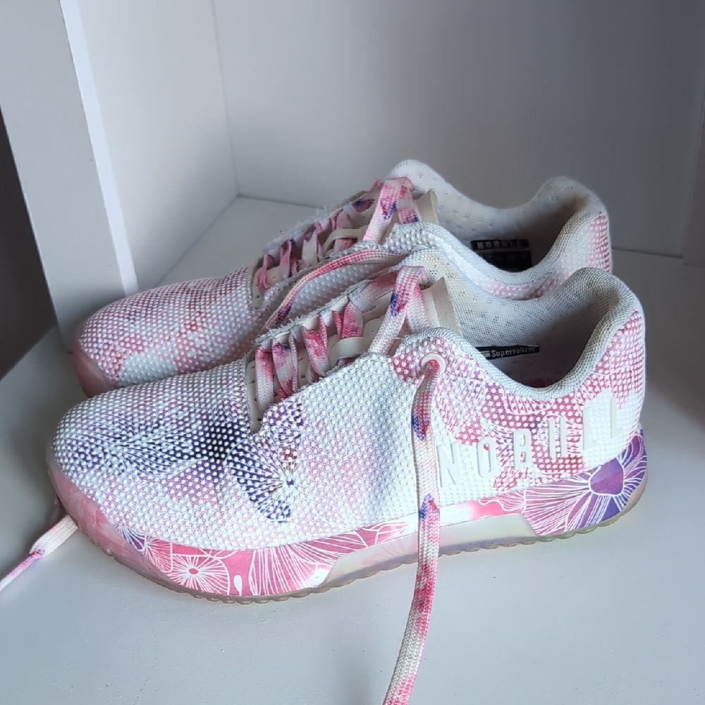 Cute Pink and White Women's Sneakers